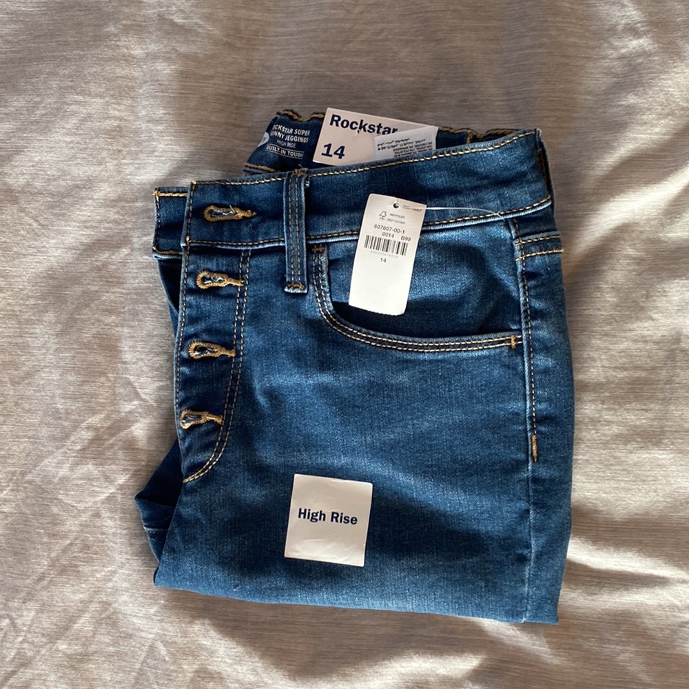 Old Navy Girls Rockstar Super-Skinny Jeggings (High-Rise)